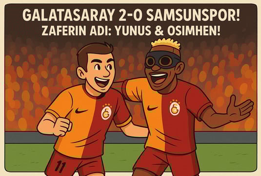 yunus ve osimhenin olduğu Galatasaray maçı