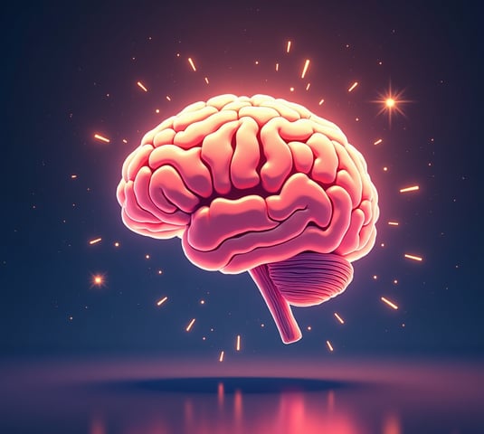 a brain map of a brain with a brain and a brain