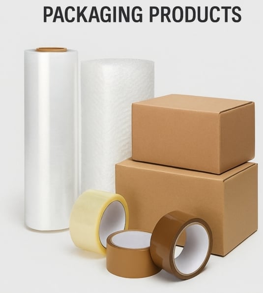 a package of packaging and packaging of packaging