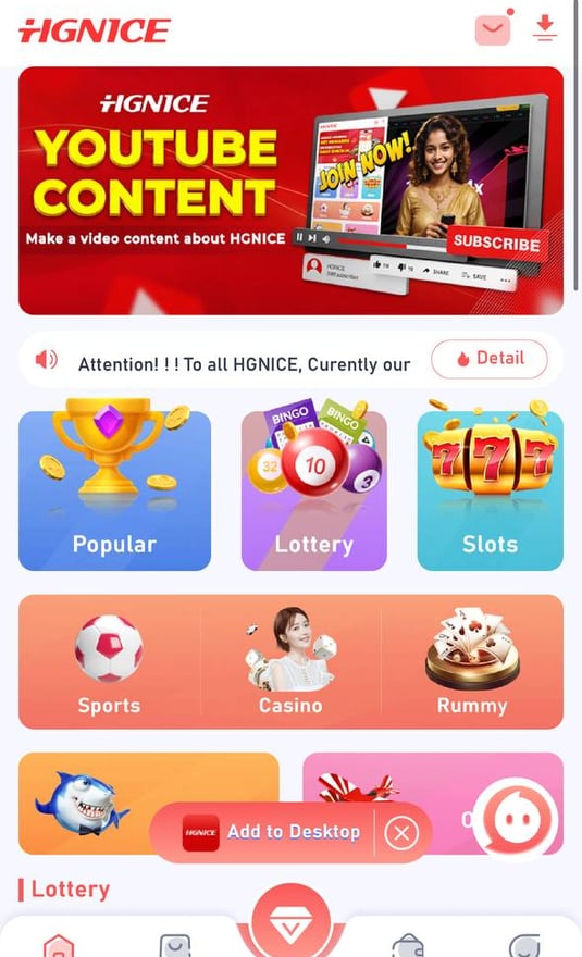 Play Live Casino Games – HG NICE Platform