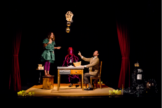 Constance Labbé, Arnaud Lechien. Texte C.Grepp, mes de Philippe Beheydt.