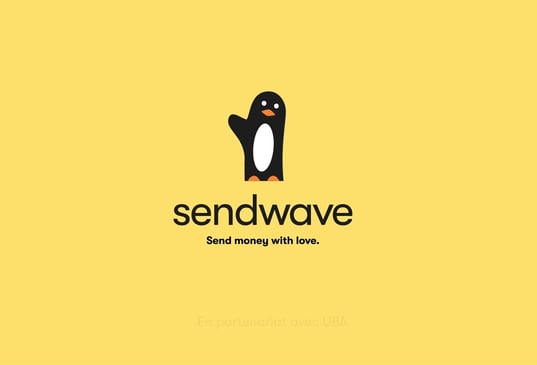 a penguin with a penguin on it's back ground