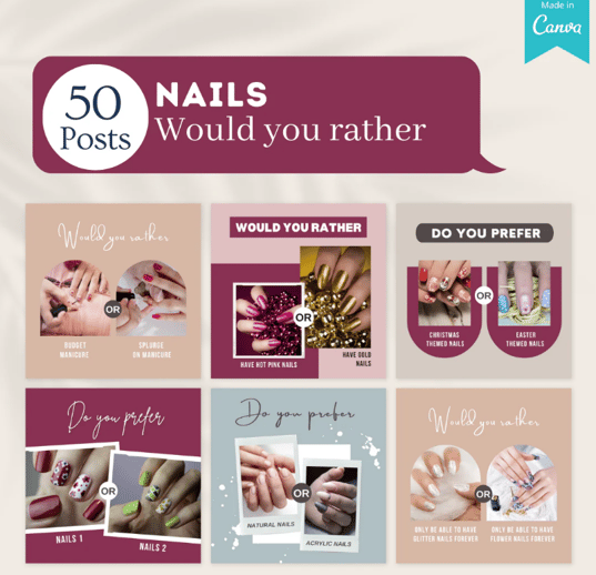 Nails Would you Rather