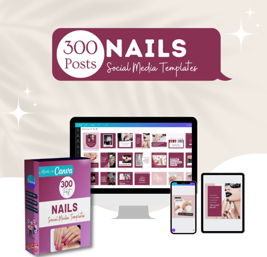 Nail Salon Social Media