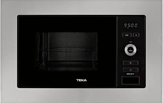 Teka MWE 225 FI - Microondas Integrable con Grill, Capacidad 20 L, 5 Niveles de Potencia, 800w