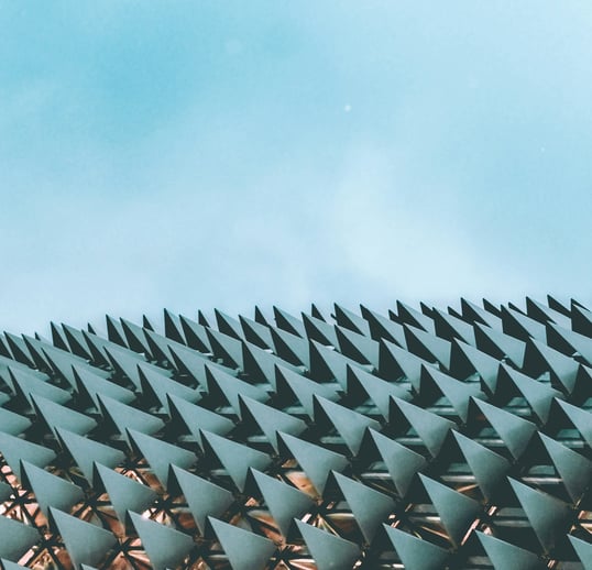 Esplanades Singapore architectural detail