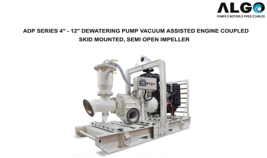 DEWATERING PUMPS - ALGO make