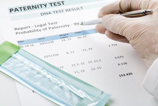 Court-ordered paternity testi