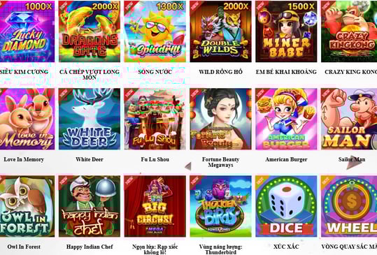 slots, bắn cá, nổ hủ tại nhà cái PK88