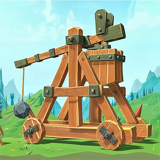 War Machine - A trebuchet firing at enemy fortifications in War Machine.