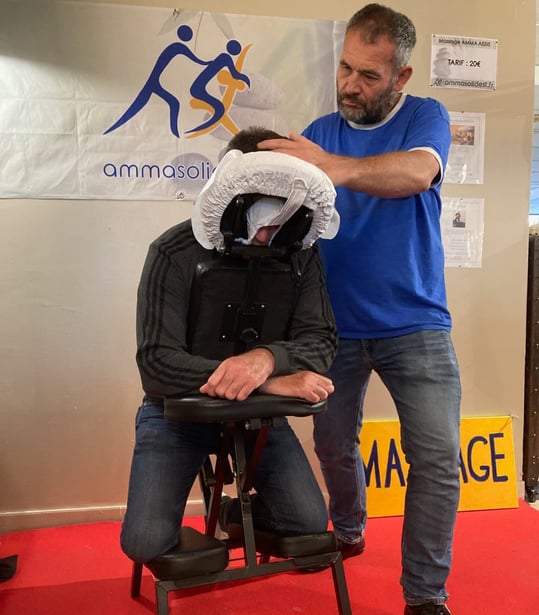 Massage dans une entreprise de Nancy