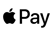 a black and white apple pay logo with the words pay