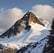 Mountain with snow on top