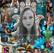 a collage of photos of a woman
