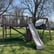 Backyard playset in Goshen that Randy helped to remodel and stabilize.
