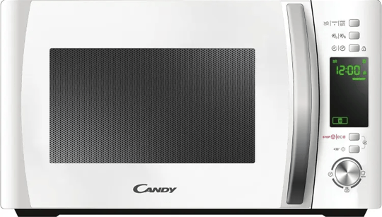 Candy X-Range CMXG20DW, Microondas con Grill, 20L, 1050W, 5 Niveles Potencia, Digital