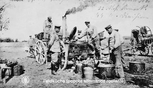 Feldküche (popote allemande roulante)