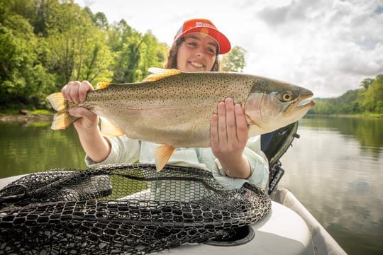 South Holston River can produce huge Rainbow Trout
