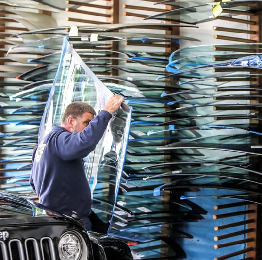 Certified auto glass technicians