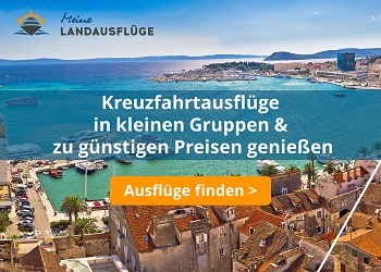 Blick auf das mehr und einen Harfen