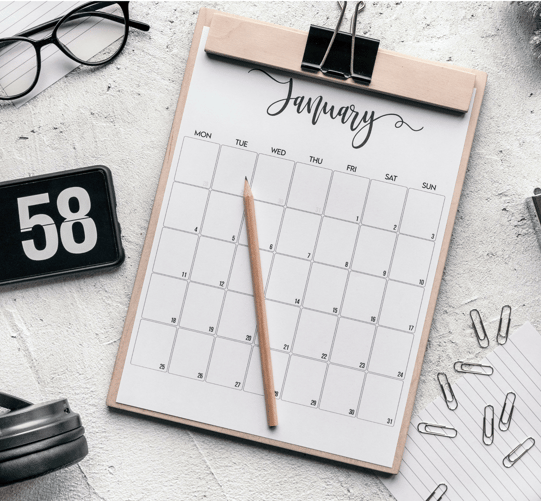 organisation planner agenda