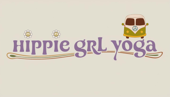 hippie grl yoga logo