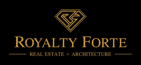 ROYALTY FORTE REAL ESTATE + ARCHITECTURE logo