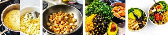 High-Protein Chicken and Quinoa Bowls - Step by Step