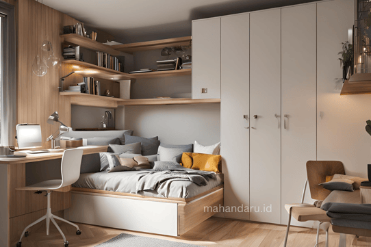design kamar tidur minimalist