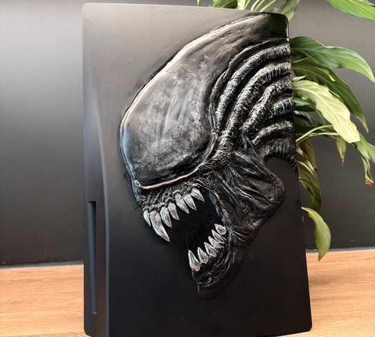 Custom PS5 Cover Alien France