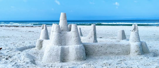 sandcastle photo on Siesta Key