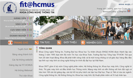 Trường Đại học Khoa Học Tự Nhiên, Khoa Công Nghệ Thông Tin