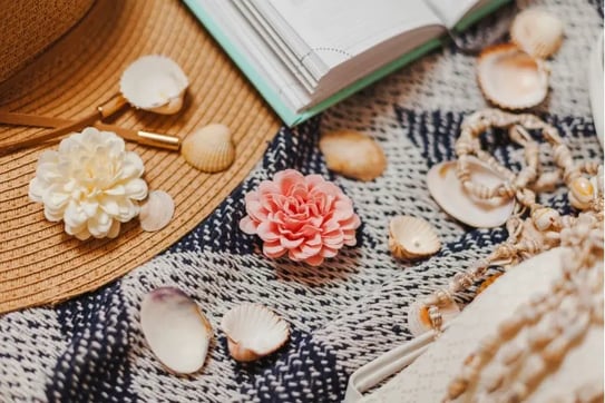 Sea shells necklace, coastal elegance