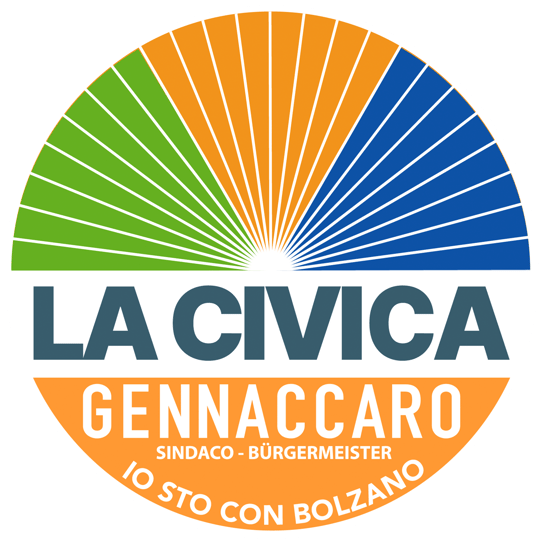 La civica - io sto con Bolzano logo