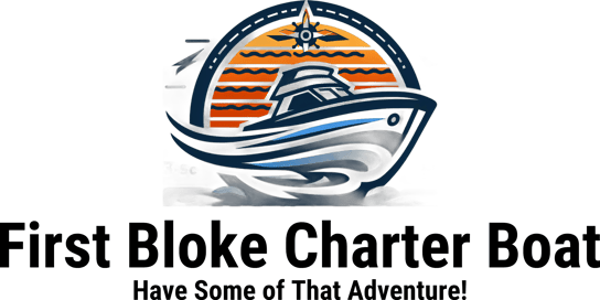 First Bloke Charter - Boat logo