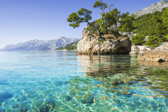 Playa de Brela, Croacia