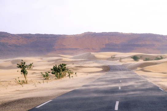 Desierto en Mauritania