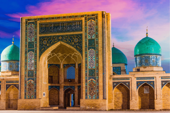 Mezquita en Tashkent, Uzbekistán