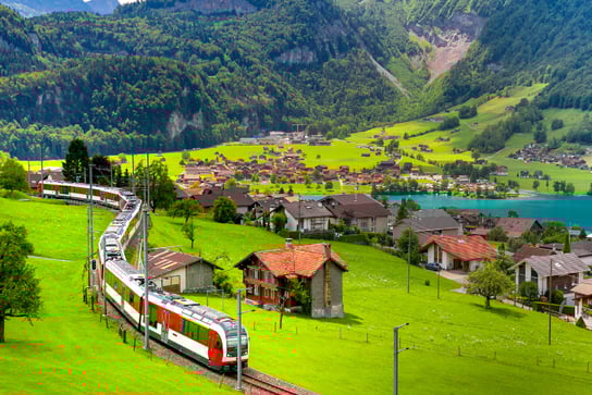 Paisaje en Lungern
