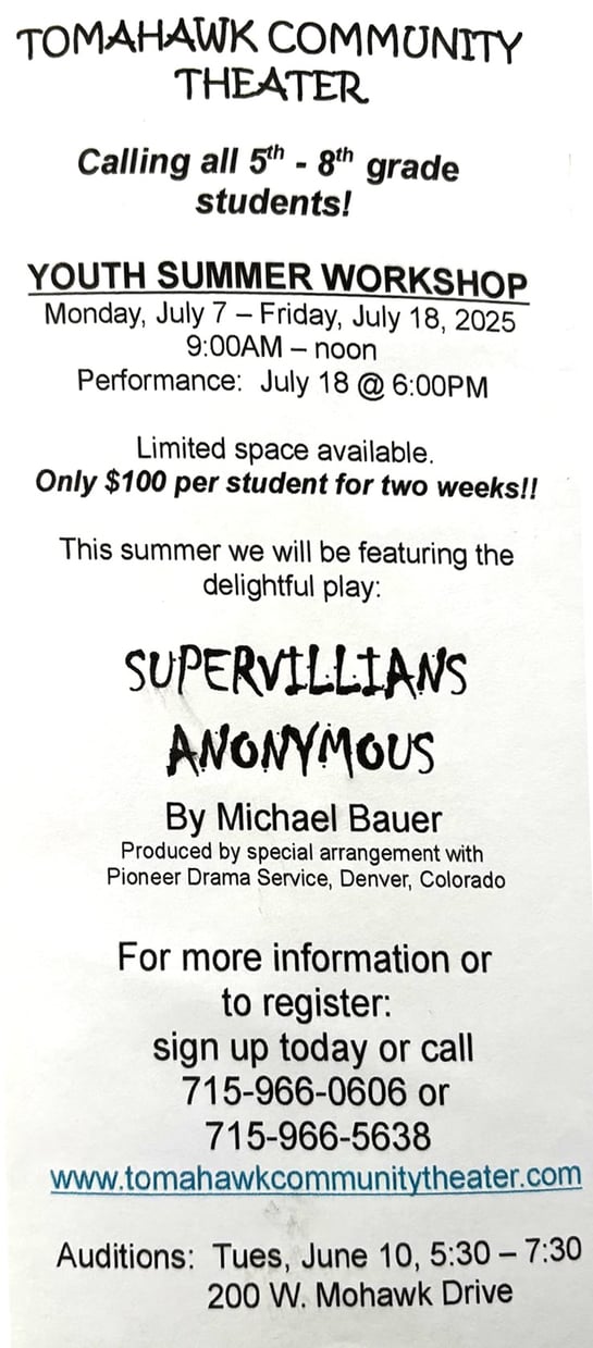 2025 Youth Summer Workshop