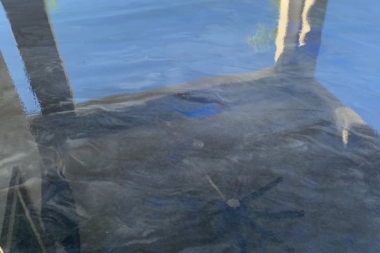 Metallic floors 