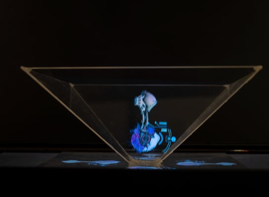 Holograma de Fragmentos del futuro