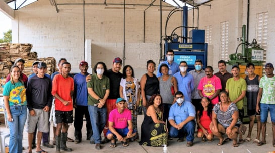 Associação Sol Nascente na Central de Triagem