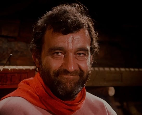 Victor French as Mr. Edwards in Little House on the Prairie