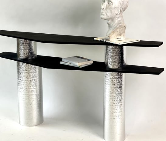 LIMITED EDITION HAND MADE CONSOLE TABLE DESIGNED BY EGLE ALEJEVAITE WWW.EGLEDESIGN.NET