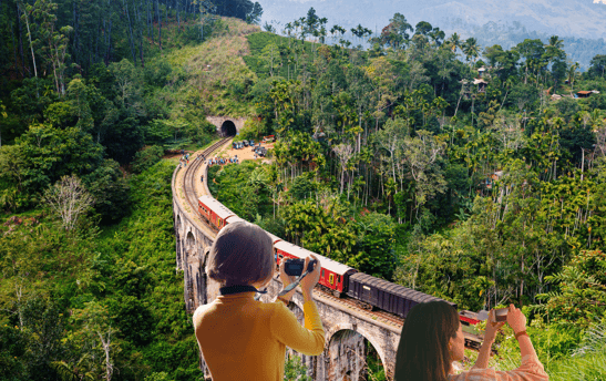World War II Bridge at Ella with 9 Arches