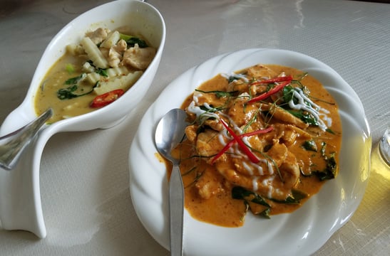 Curry Lunch in Bangkok, Thailand