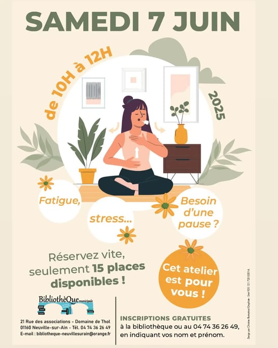 Atelier bien- être, réduction du stress