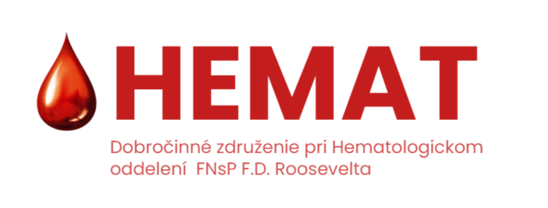 HEMAT Dobročinné združenie pri Hematologickom oddelení logo