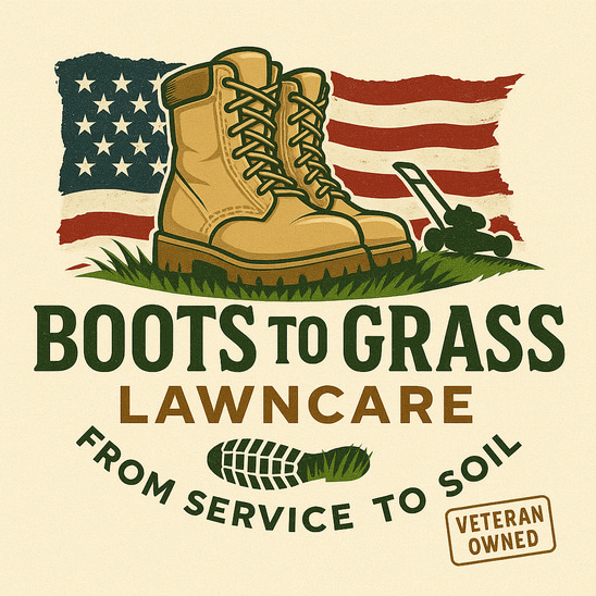 Boots to Grass Lawncare logo
